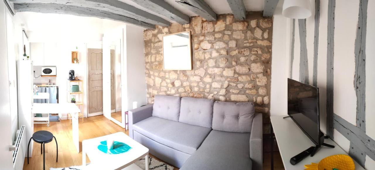 Studio Charme Haut-Marais Paris Luaran gambar