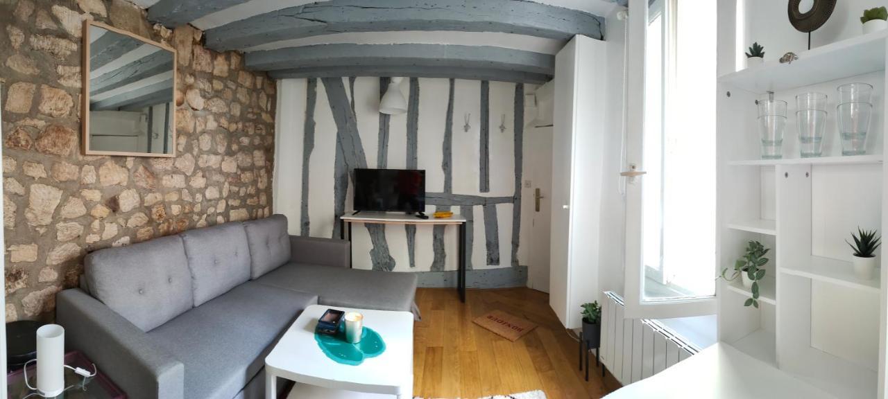 Studio Charme Haut-Marais Paris Luaran gambar