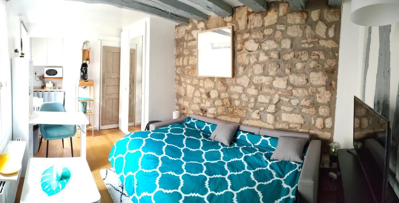 Studio Charme Haut-Marais Paris Luaran gambar